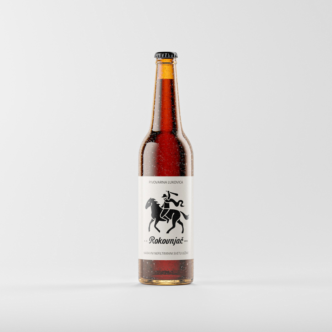 Svetli nefiltrirani ležak 0,5l