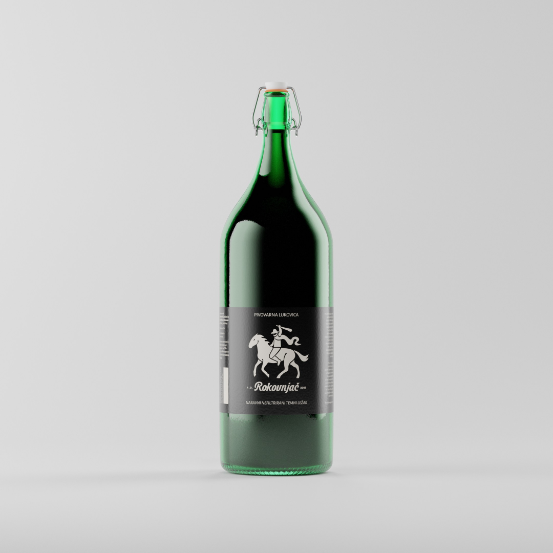 Temni nefiltrirani ležak 2,0l